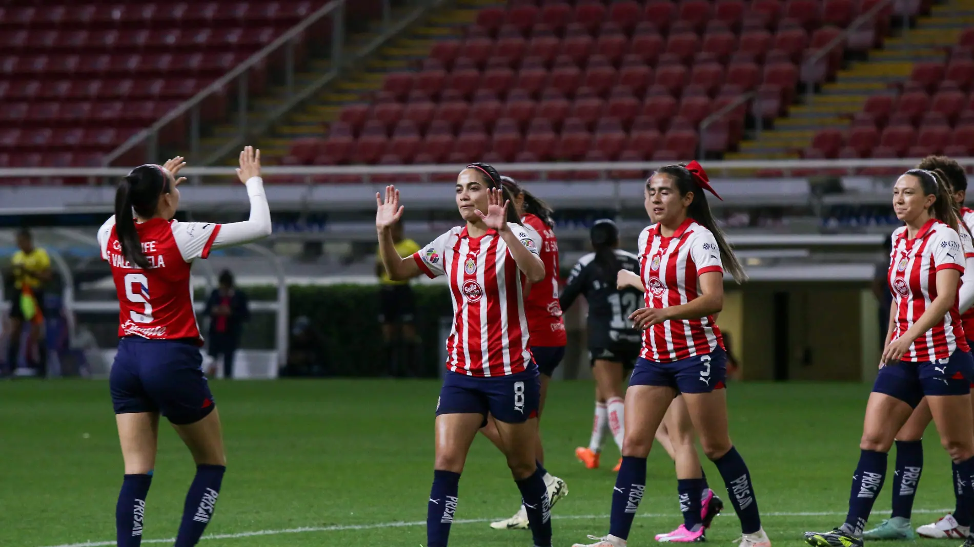 Chivas femenil vs Necaxa